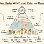 Ausrichtung von Nutzerstories an Produktvision und Roadmap-Ziele