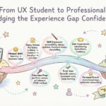 Del estudiante de UX al profesional: Cerrando la brecha de experiencia con confianza