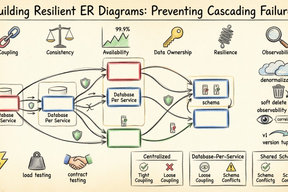 Construyendo diagramas ER resilientes: estrategias para prevenir fallas en cadena en sistemas distribuidos