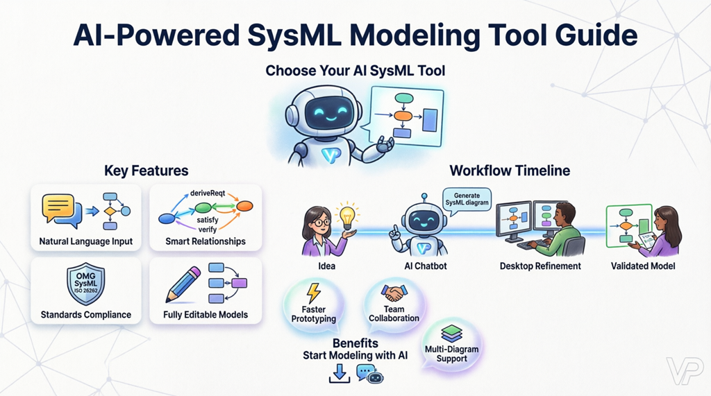 Panduan Anda dalam Memilih Alat Pemodelan SysML Berbasis AI yang Kuat Panduan Anda dalam Memilih Alat Pemodelan SysML Berbasis AI yang Kuat