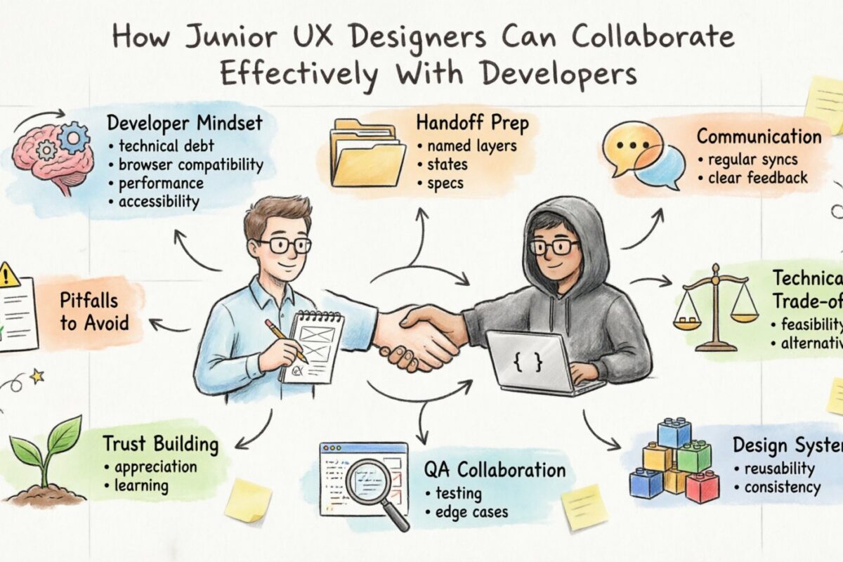 初心者のUXデザイナーが開発者と効果的に協働する方法