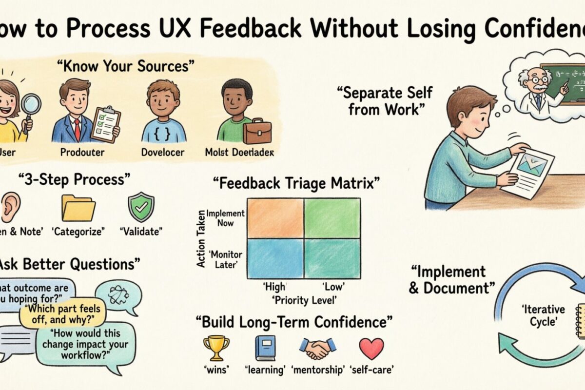 自信を失わず、UXフィードバックをどう処理し、活用するか