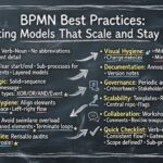 Najlepsze praktyki BPMN: tworzenie modeli, które rosną w skali i pozostają jasne