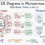 Desmistificador de Mitos: Separando Ficção da Verdade sobre Diagramas ER em Microserviços