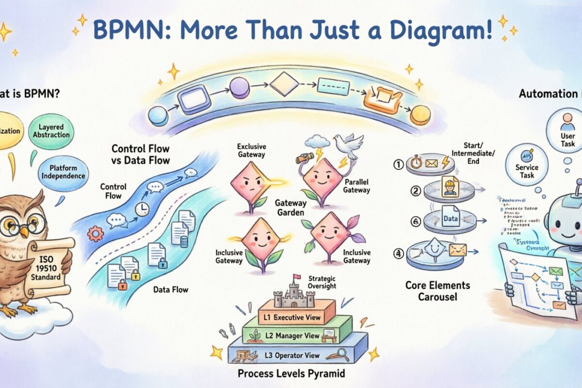 Sức mạnh ẩn giấu của BPMN: Tại sao nó hơn cả một công cụ vẽ sơ đồ
