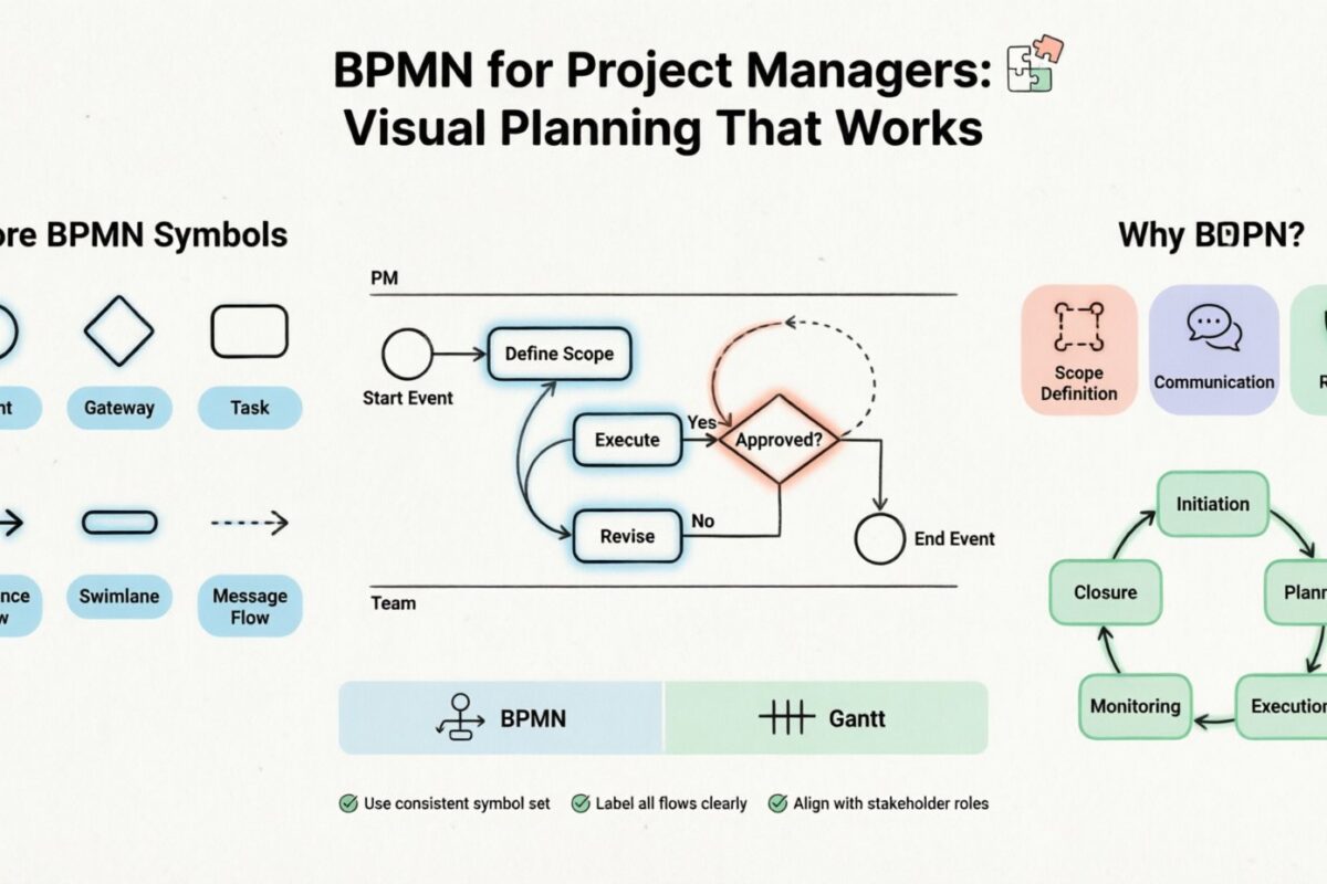 BPMN cho các nhà quản lý dự án: Lập kế hoạch trực quan thực sự hiệu quả