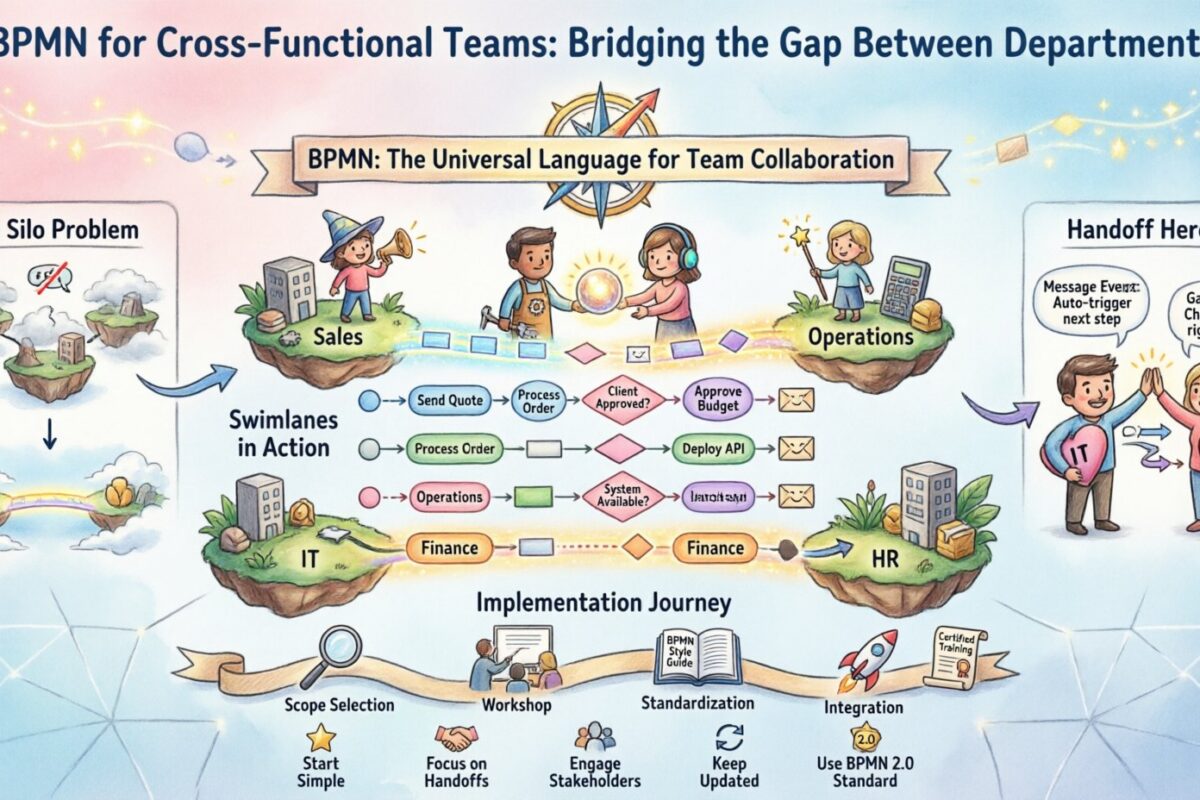BPMN for Cross-Functional Teams: Bridging the Gap Between Departments BPMN for Cross-Functional Teams: Bridging the Gap Between Departments