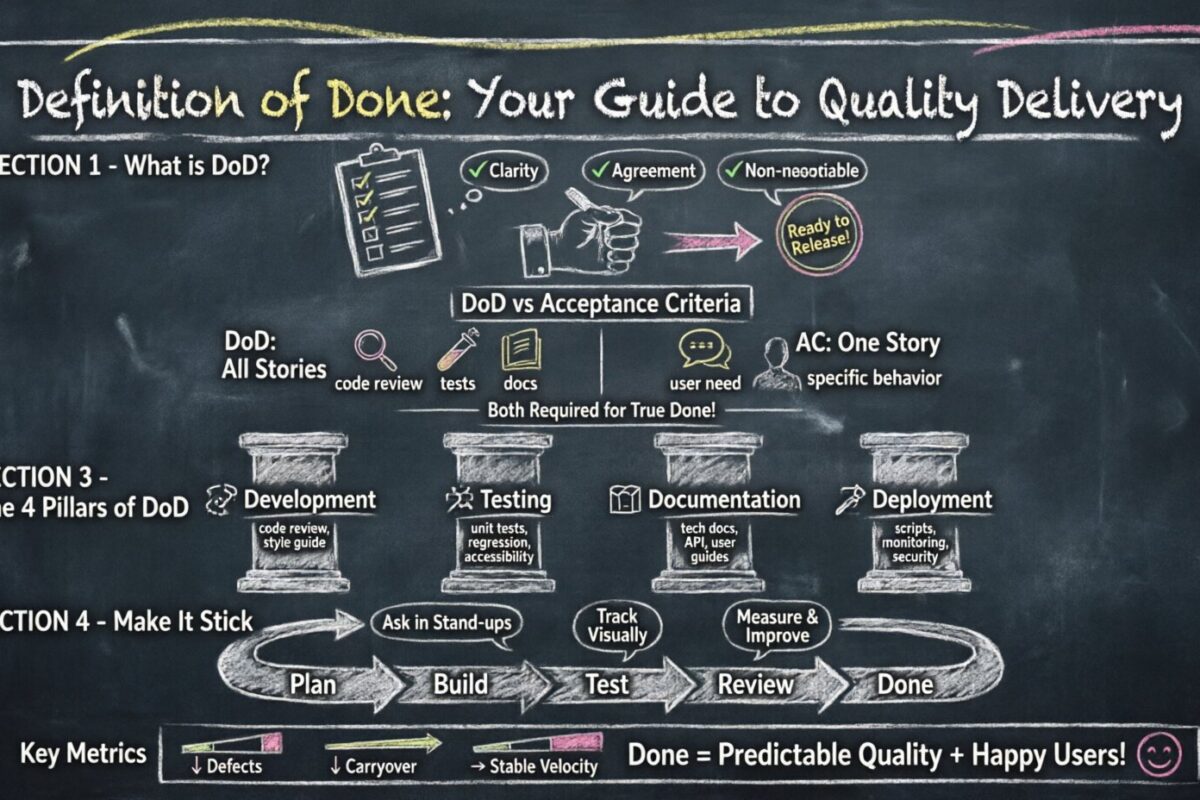 Creating a Definition of Done That Supports User Story Delivery