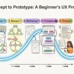 From Concept to Prototype: A Beginner’s Step-by-Step UX Project Guide
