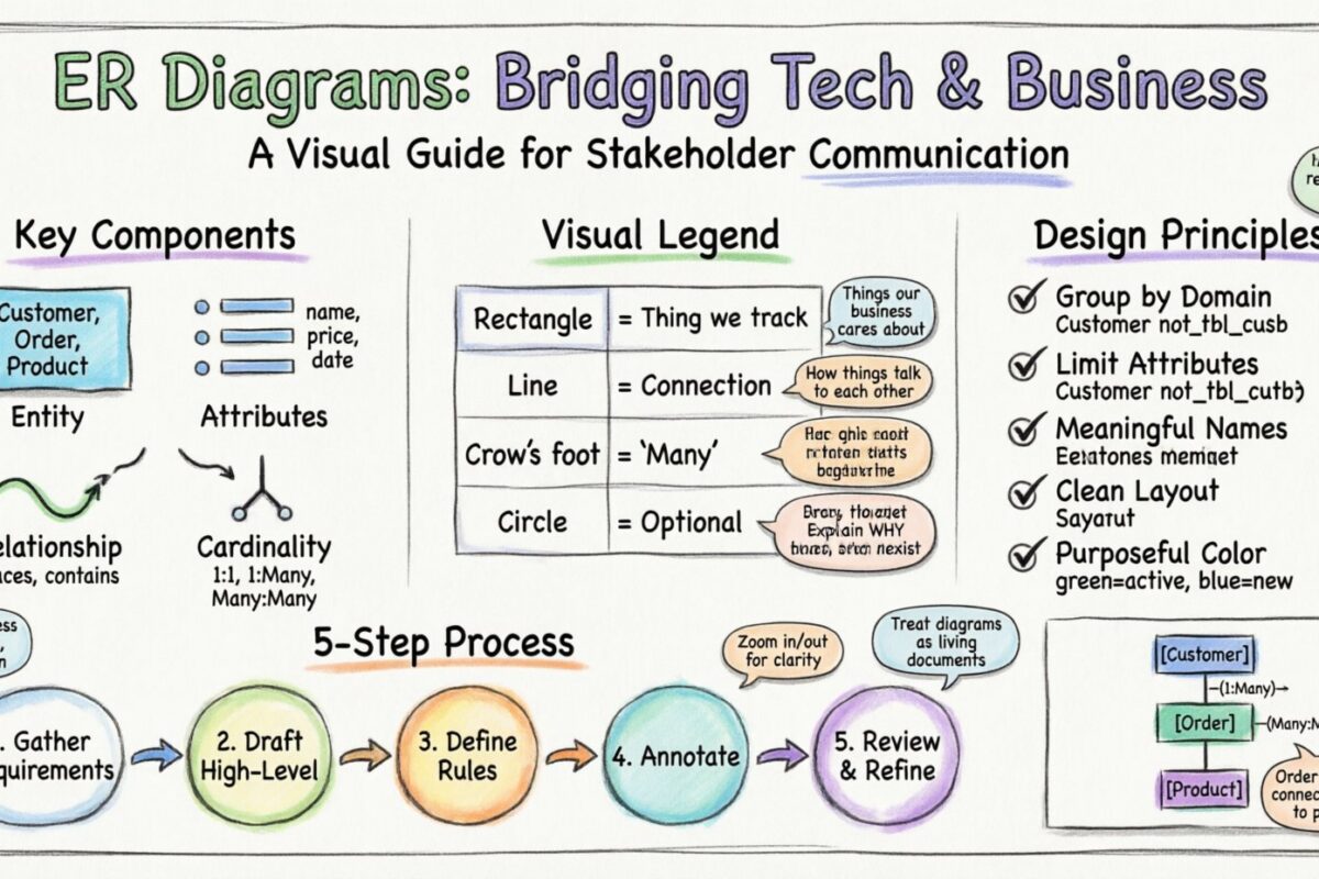 The Art of ER Diagrams: Communicating Complex Data Models to Non-Technical Stakeholders