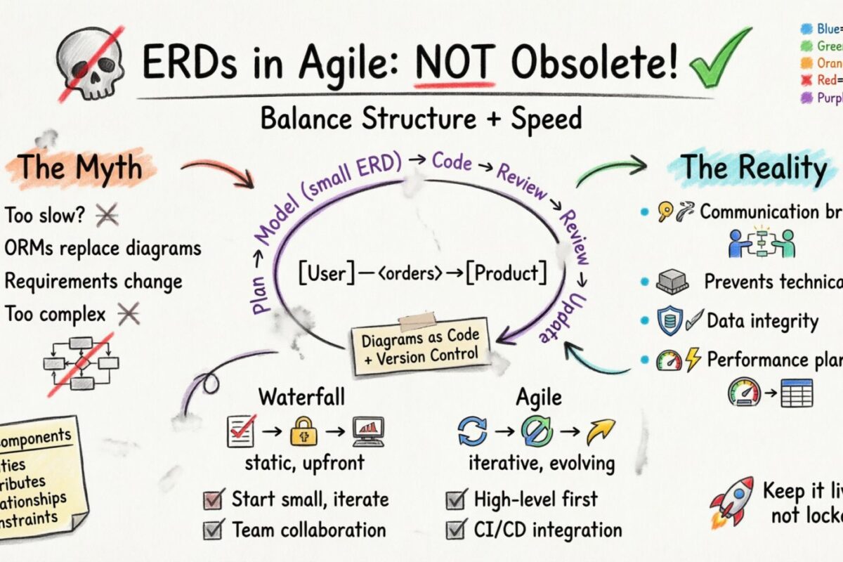 Myth-Buster: Do ER Diagrams Really Become Obsolete in the Age of Agile? Myth-Buster: Do ER Diagrams Really Become Obsolete in the Age of Agile?