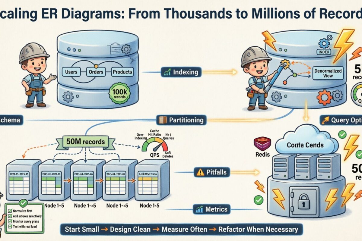 Case Study: Scaling an ER Diagram from Thousands to Millions of Records Without Breaking Case Study: Scaling an ER Diagram from Thousands to Millions of Records Without Breaking