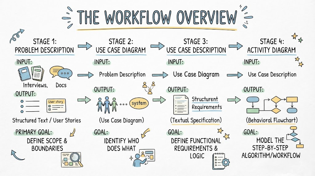 Visual Paradigm UML Modeling: From Requirement to Detailed System Design