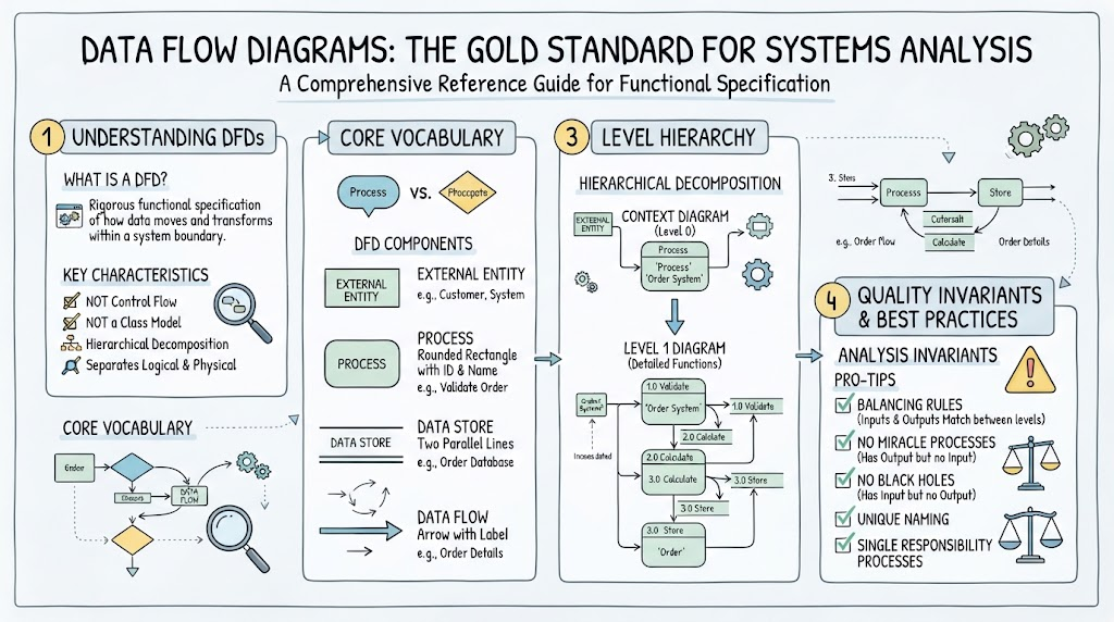 DFD: The Gold Standard for System Analyis: Text as Diagram by Visual Paradigm AI Chatbot